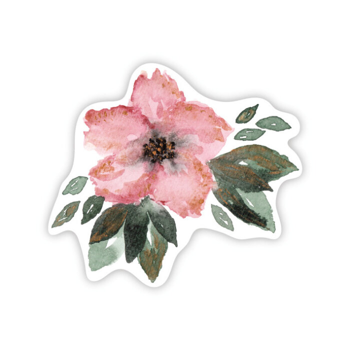 kleeps lill akvarellidega